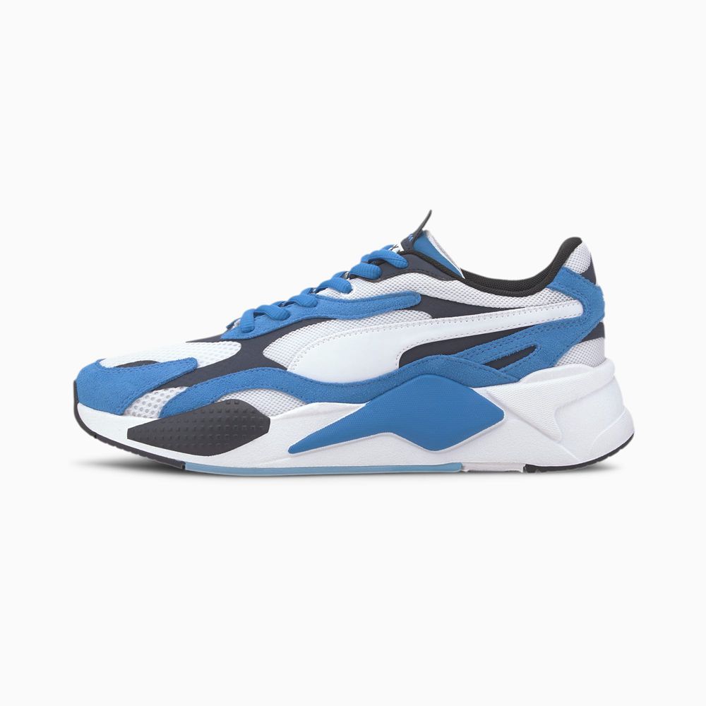 Puma RS-X³ Super Férfi Sportcipő - Kék/Fehér ( Hungary - VRCXL0853 )